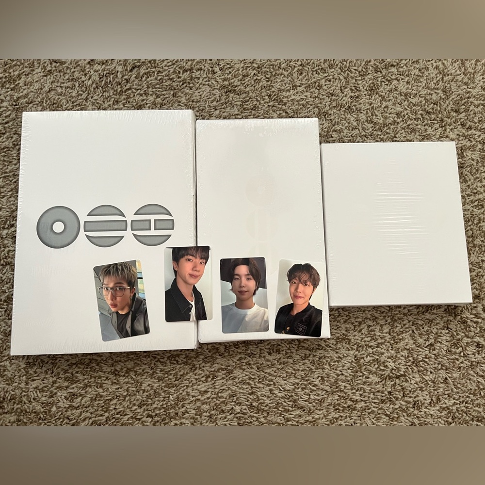 Official BYS Arirang album set with Japan pob 4 hyung line photocards.